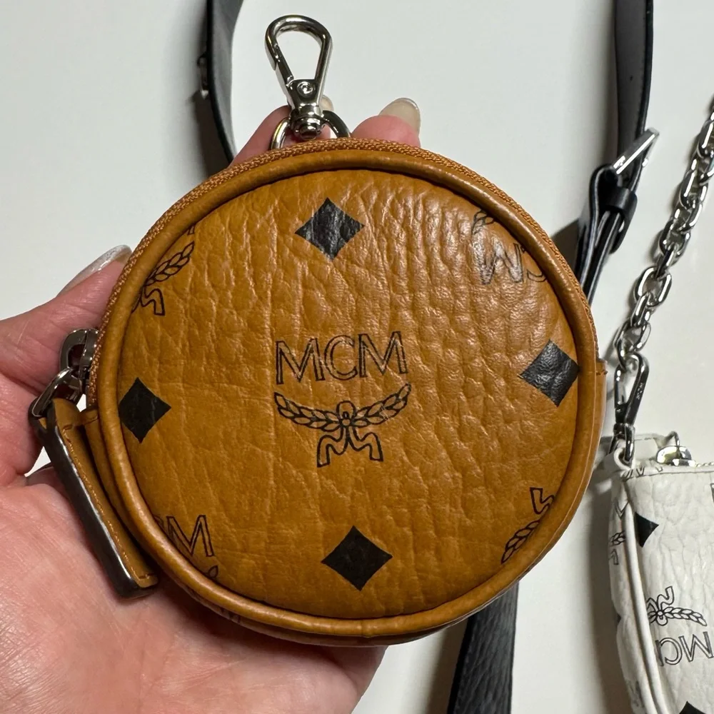 MCM Essential Visestos Original Crossboy Pouch Trio. Limited edition. - Picture 6 of 16